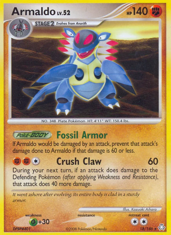 Armaldo, Legends Awakened