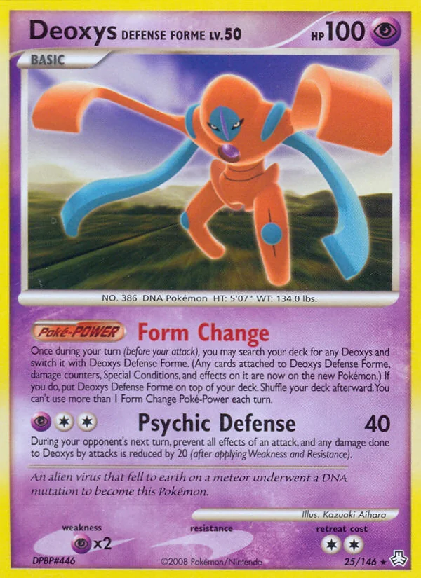 Deoxys Defense Forme, Legends Awakened