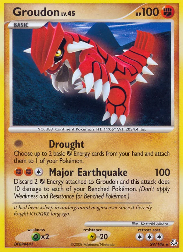 Groudon, Legends Awakened