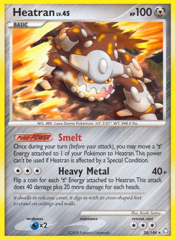 Heatran, Legends Awakened