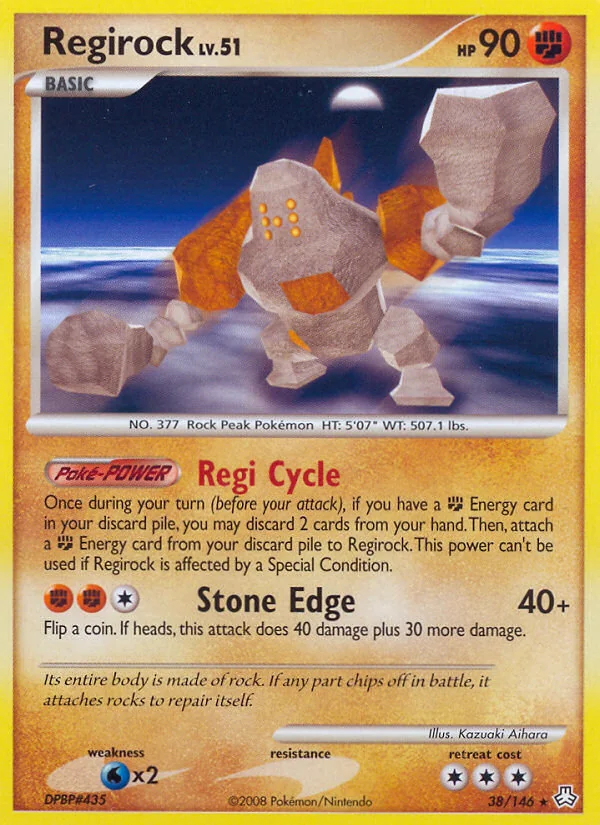 Regirock, Legends Awakened