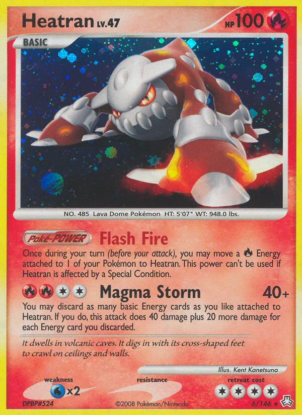 Heatran, Legends Awakened