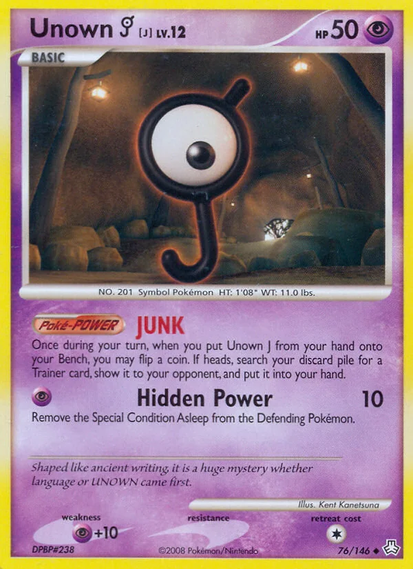Unown [J], Legends Awakened
