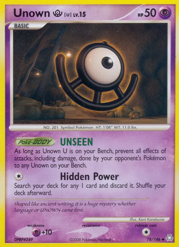Unown [U], Legends Awakened