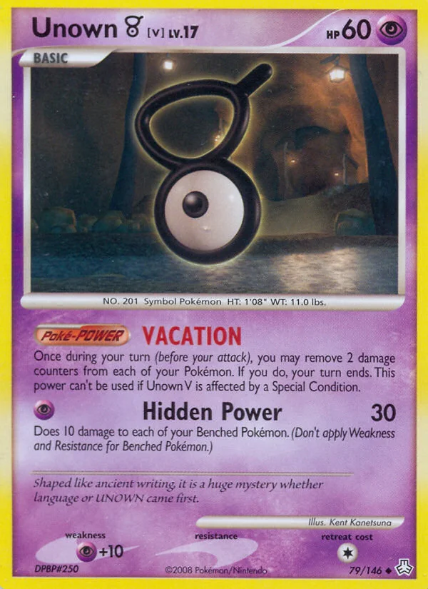 Unown [V], Legends Awakened