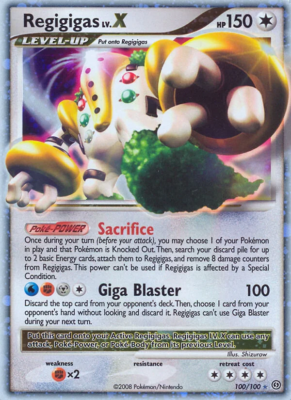 Regigigas LV.X, Stormfront