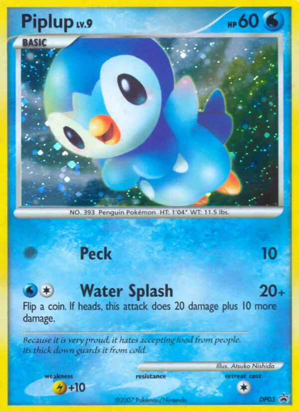 Piplup, DP Black Star Promos