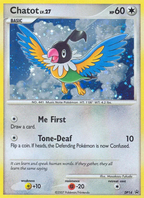 Chatot, DP Black Star Promos
