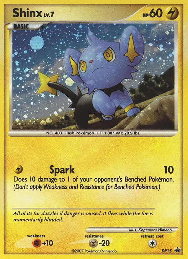 Shinx, DP Black Star Promos