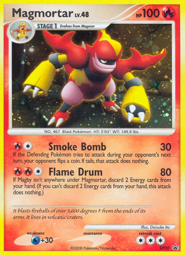 Magmortar, DP Black Star Promos