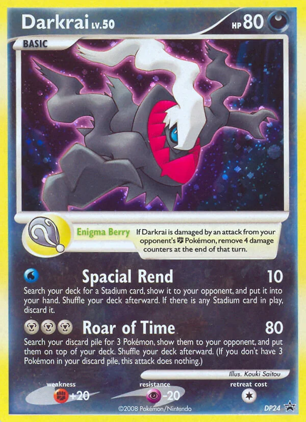 Darkrai, DP Black Star Promos