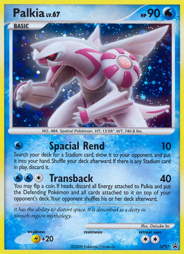 Palkia, DP Black Star Promos