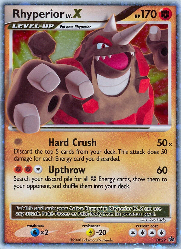 Rhyperior LV.X, DP Black Star Promos