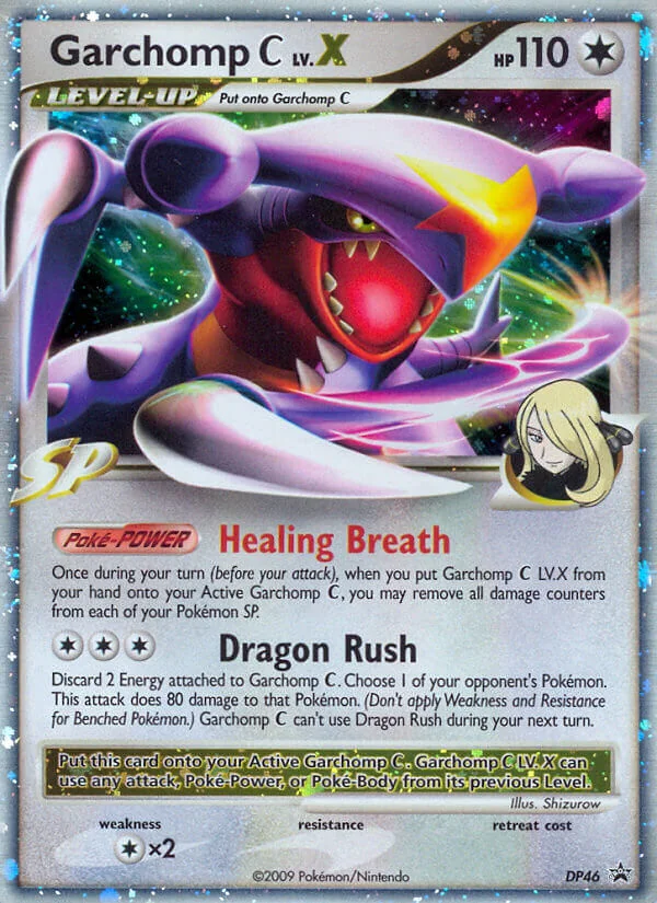 Garchomp C LV.X, DP Black Star Promos