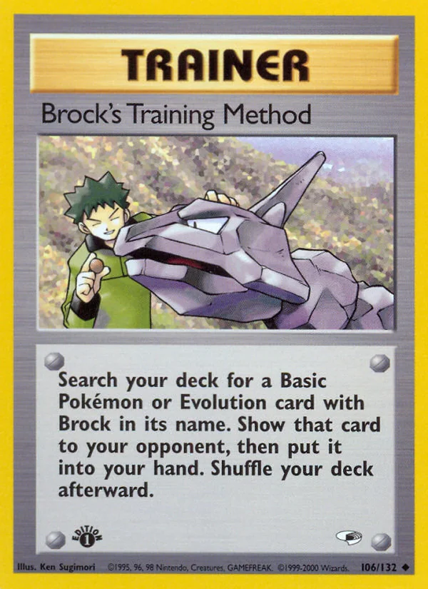 Brock's Training Method, Gym Heroes