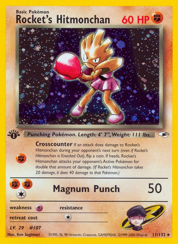 Rocket's Hitmonchan, Gym Heroes