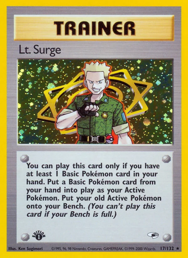 Lt. Surge, Gym Heroes