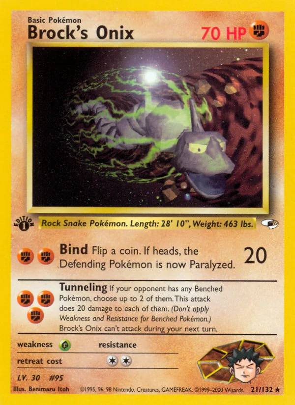 Brock's Onix, Gym Heroes