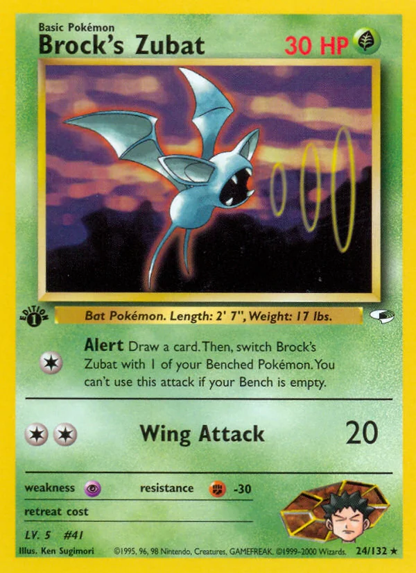 Brock's Zubat, Gym Heroes