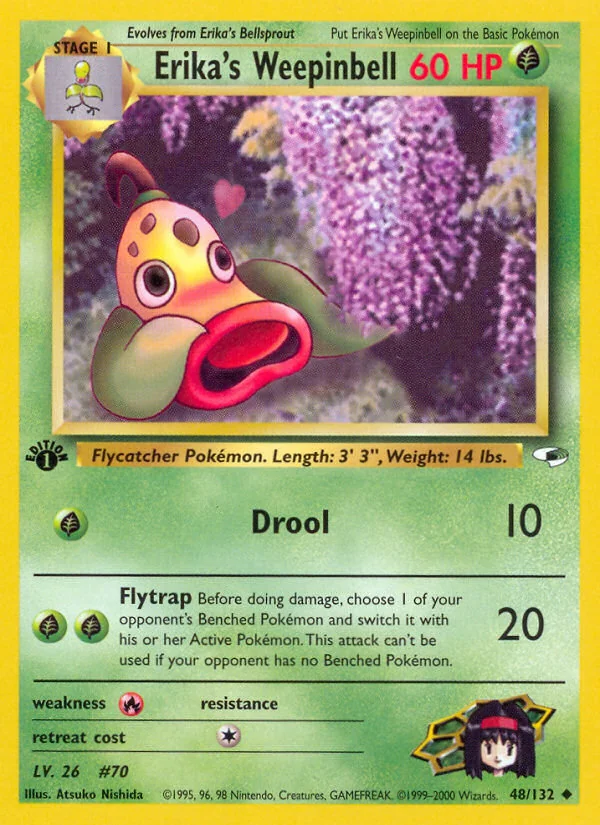 Erika's Weepinbell, Gym Heroes