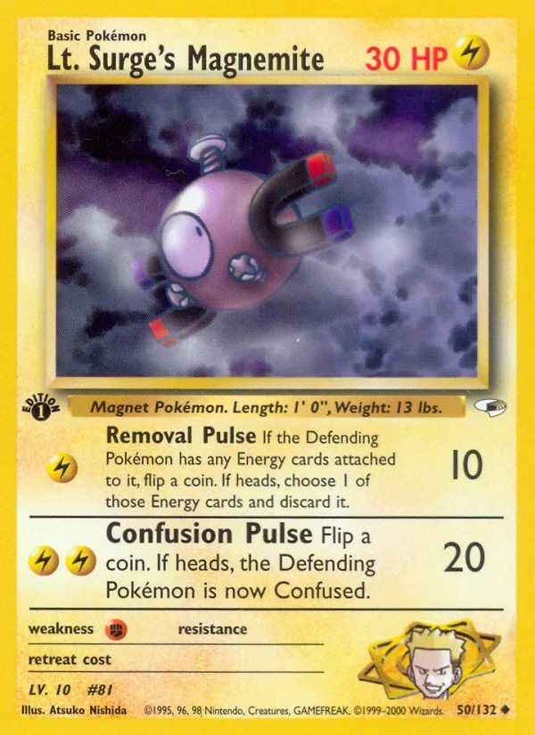 Lt. Surge's Magnemite, Gym Heroes