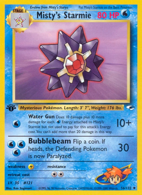 Misty's Starmie, Gym Heroes