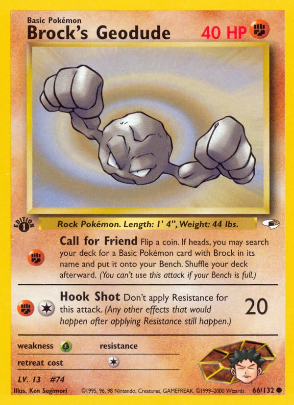 Brock's Geodude, Gym Heroes