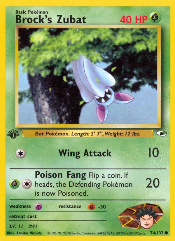 Brock's Zubat, Gym Heroes