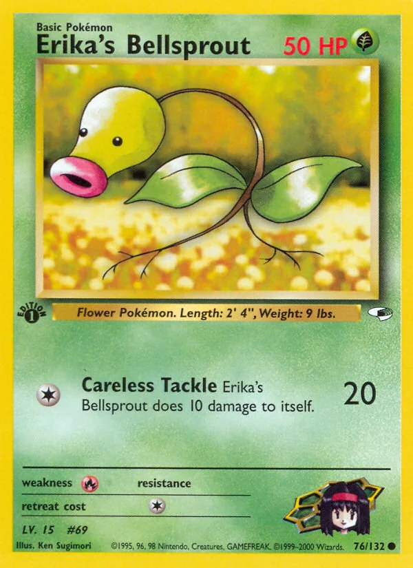 Erika's Bellsprout, Gym Heroes
