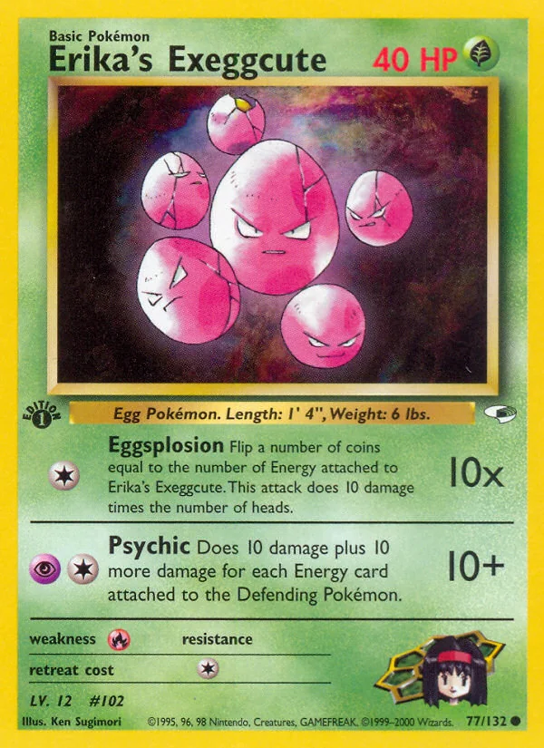 Erika's Exeggcute, Gym Heroes