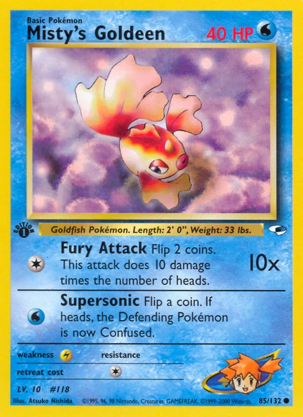 Misty's Goldeen, Gym Heroes