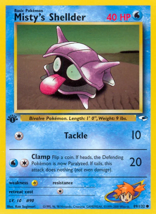Misty's Shellder, Gym Heroes