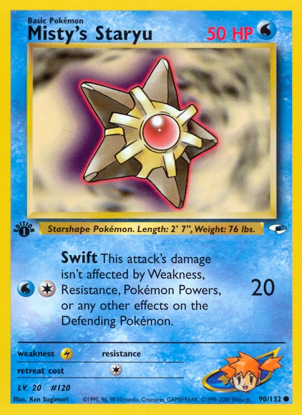 Misty's Staryu, Gym Heroes