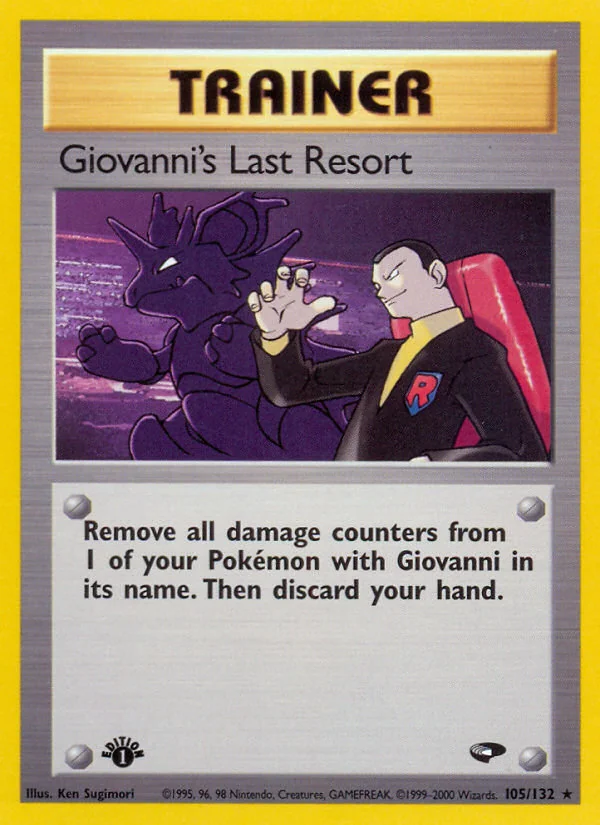 Giovanni's Last Resort, Gym Challenge