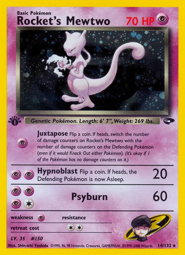 Rocket's Mewtwo, Gym Challenge