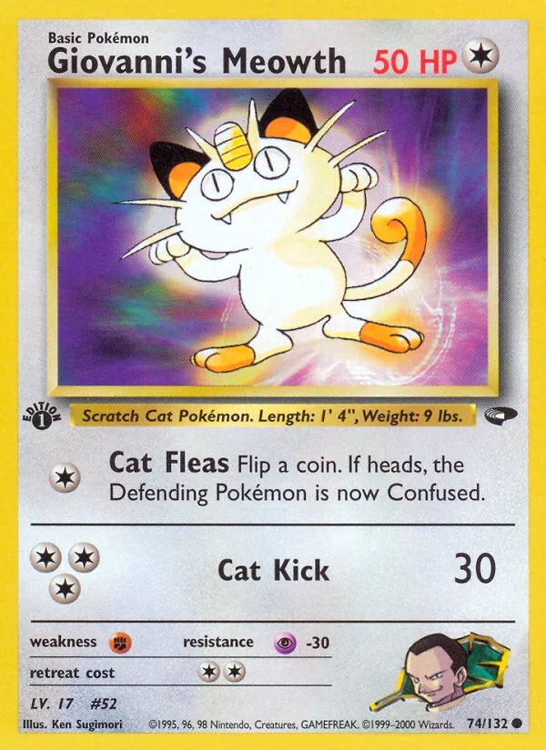 Giovanni's Meowth, Gym Challenge