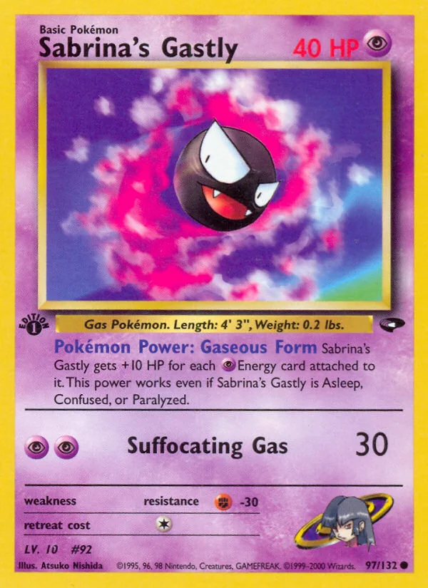 Sabrina's Gastly, Gym Challenge