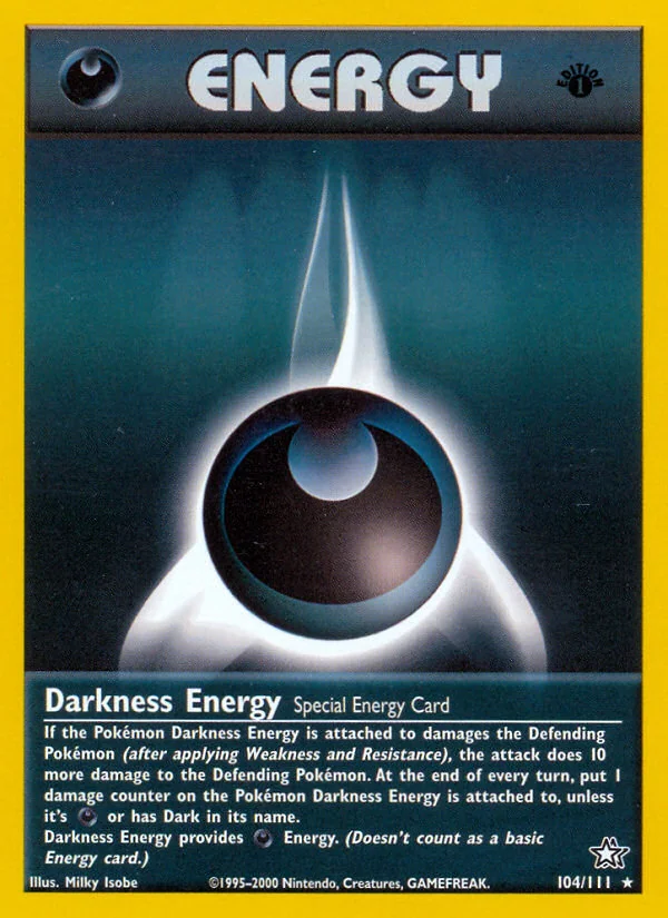 Darkness Energy, Neo Genesis
