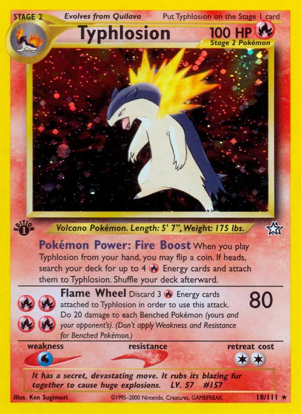 Typhlosion, Neo Genesis