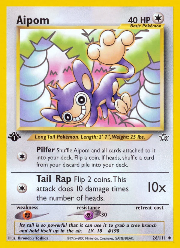 Aipom, Neo Genesis