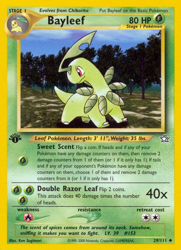 Bayleef, Neo Genesis