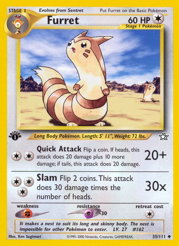 Furret, Neo Genesis