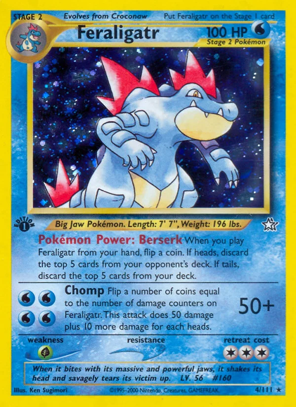 Feraligatr, Neo Genesis