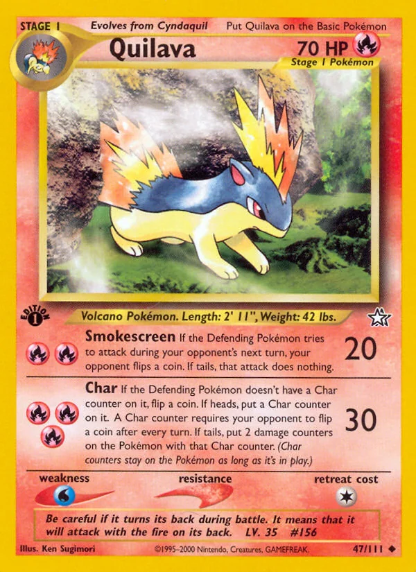 Quilava, Neo Genesis