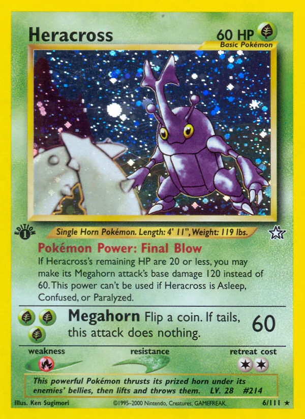 Heracross, Neo Genesis