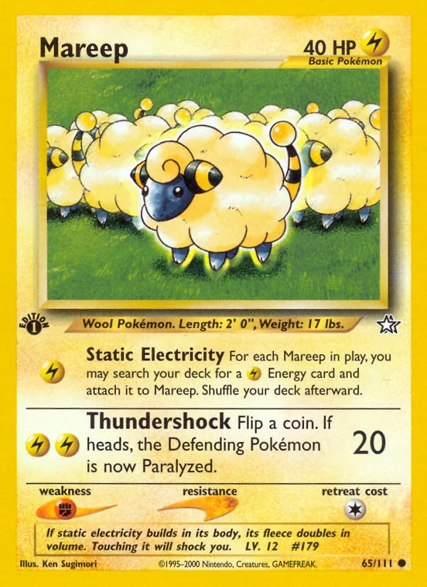 Mareep, Neo Genesis