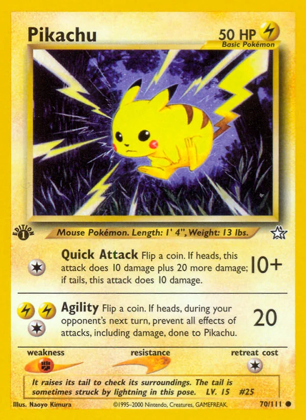 Pikachu, Neo Genesis
