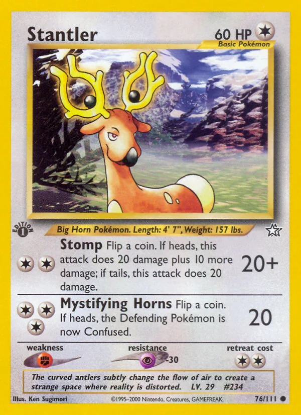 Stantler, Neo Genesis
