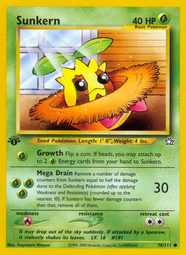 Sunkern, Neo Genesis