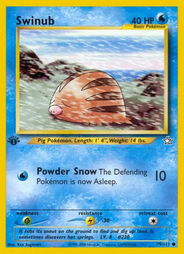 Swinub, Neo Genesis